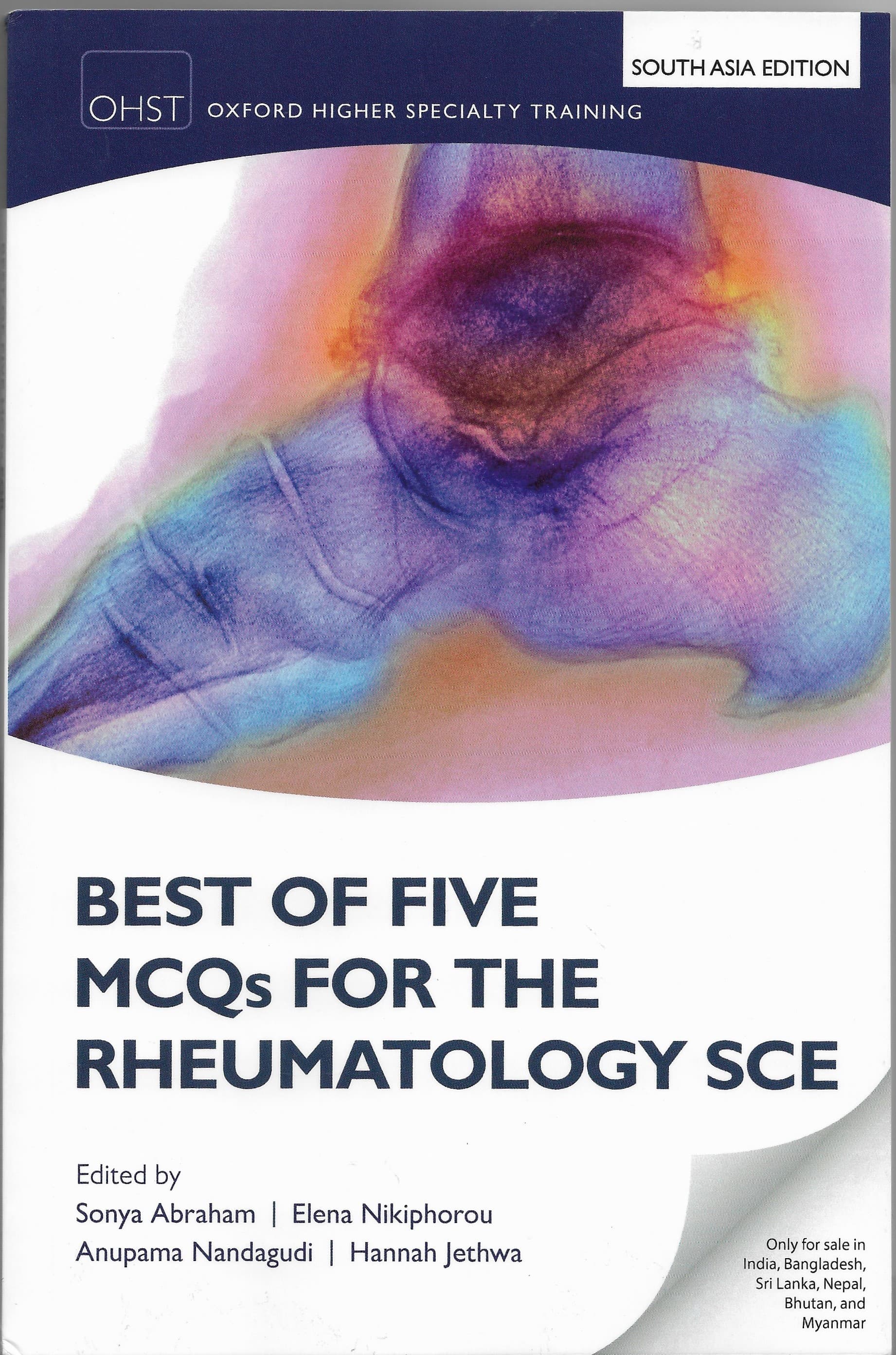 Best of Five MCQs for the Rheumatology SCE 1st SAE/2020 (Reprint 2022)