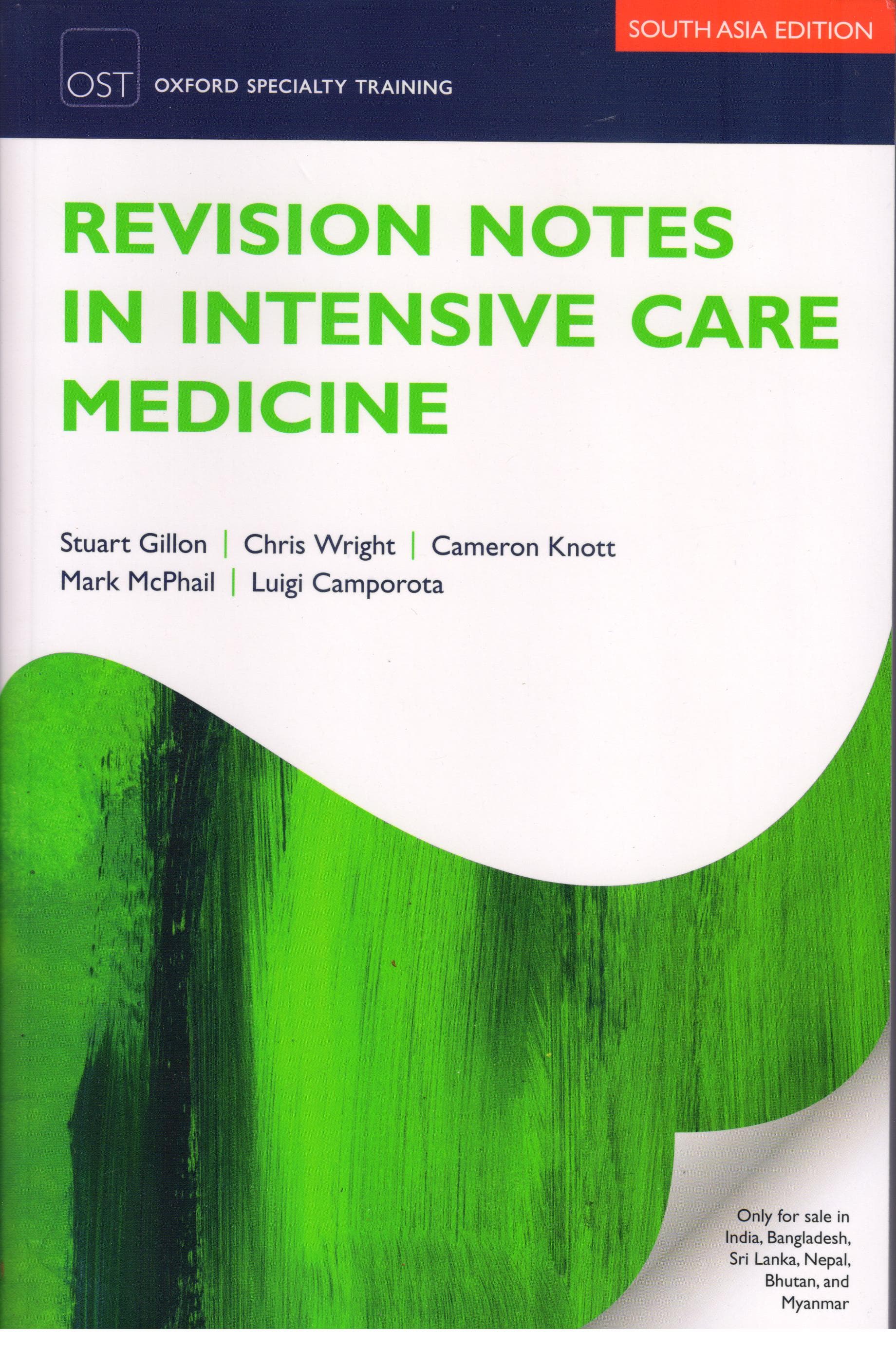 Revision Notes in Intensive Care Medicine 1st/2016