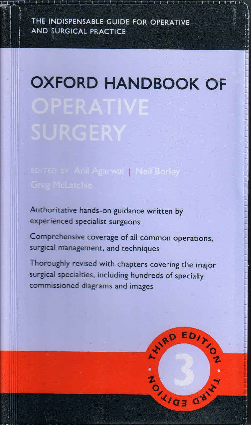 Oxford Handbook of Operative Surgery 3rd/2017