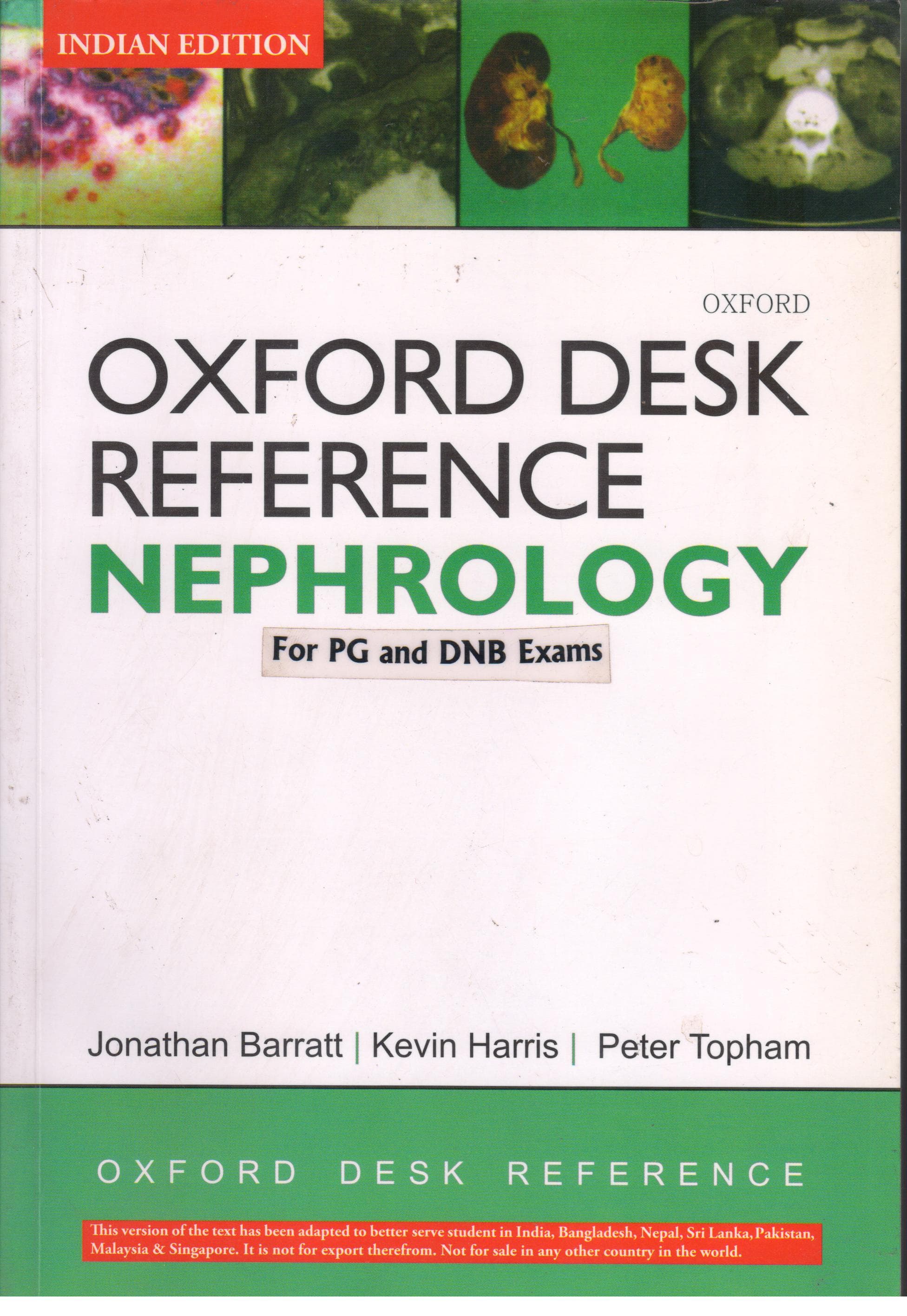 Oxford Desk Reference Nephrology 1st/2009
