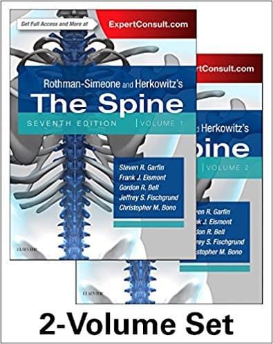 Rothman Simeone and Herkowitzs The Spine 7th/2018 (2 Vols. Set)
