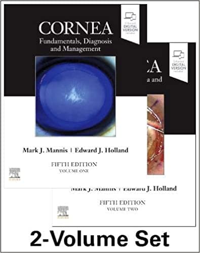 Cornea Fundamentals, Diagnosis and Management 5th/2021(2 vols)