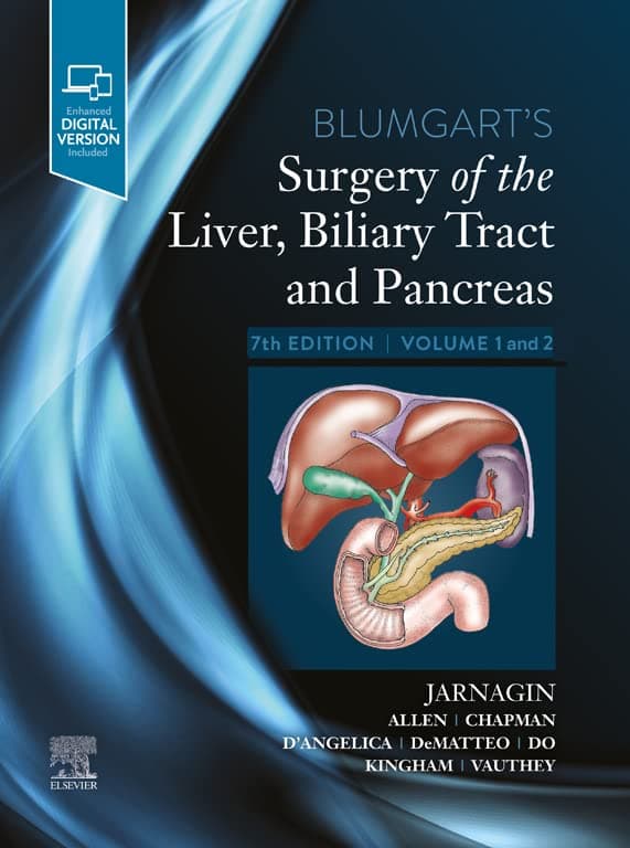 Blumgart's Surgery of the Liver, Biliary Tract and Pancreas 7th/2023 (2 Vols)