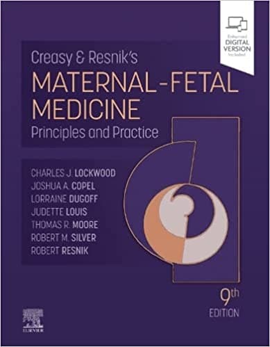 Creasy and Resnik's Maternal Fetal Medicine 9th/2023