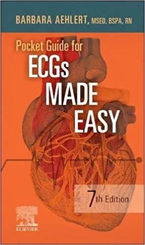 Pocket Guide for ECGs Made Easy 7th/2023