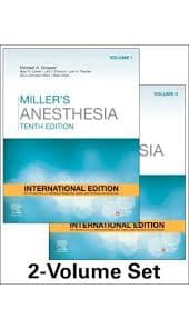 Millers Anesthesia 10th IE/2025 (2 Vols)
