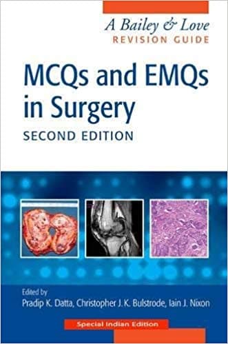 MCQs and EMQs in Surgery 2nd/2019