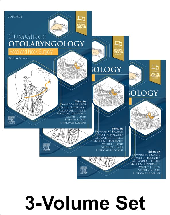 Cummings Otolaryngology Head and Neck Surgery 8th/2026 (3 Vols.) US edition