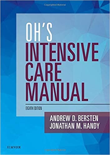Oh's Intensive Care Manual 8th/2019