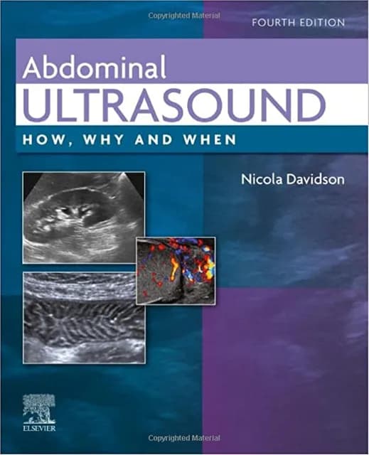 Abdominal Ultrasound 4th/2023