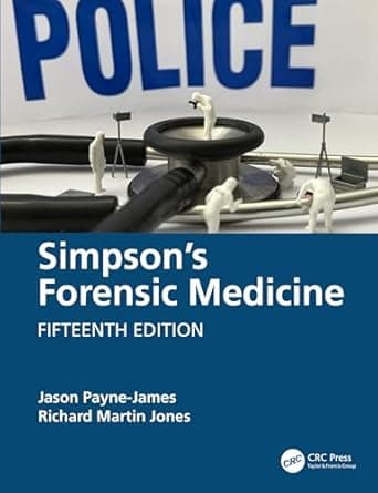 Simpsons Forensic Medicine 15th/2026