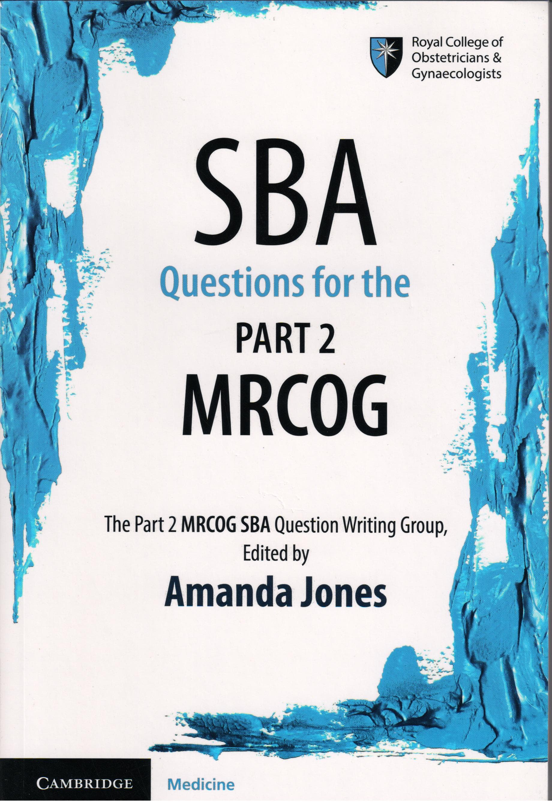 SBA questions for the part 2 MRCOG 1st/2016
