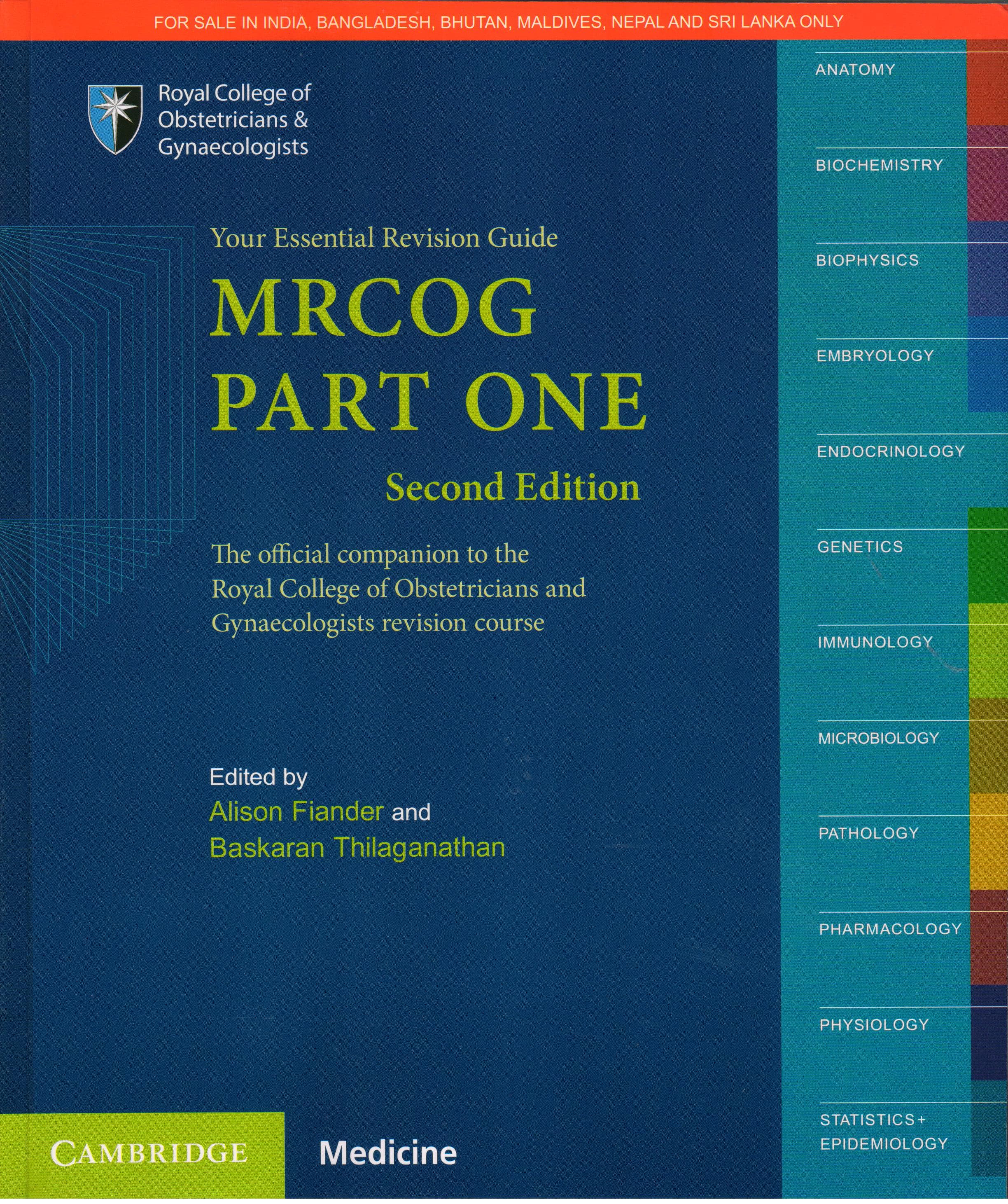 Essential Revision Guide MRCOG Part One 2nd/2017