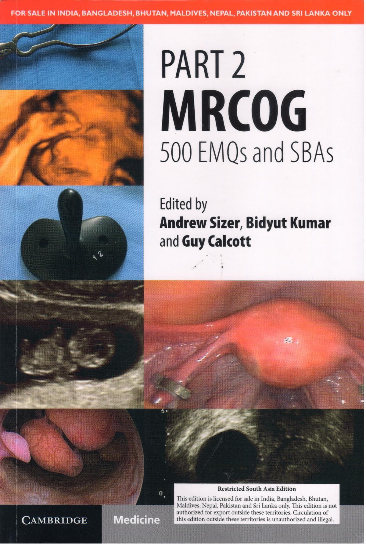 Part 2 MRCOG 500 EMQs and SBAs 1st/2019