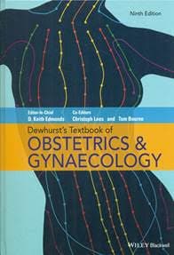 Dewhurst’s Textbook of  Obstetrics & Gynaecology 9th/2018