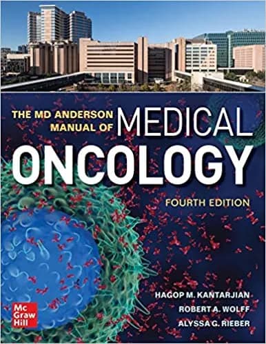 MD Anderson Manual of Medical Oncology 4th/2022