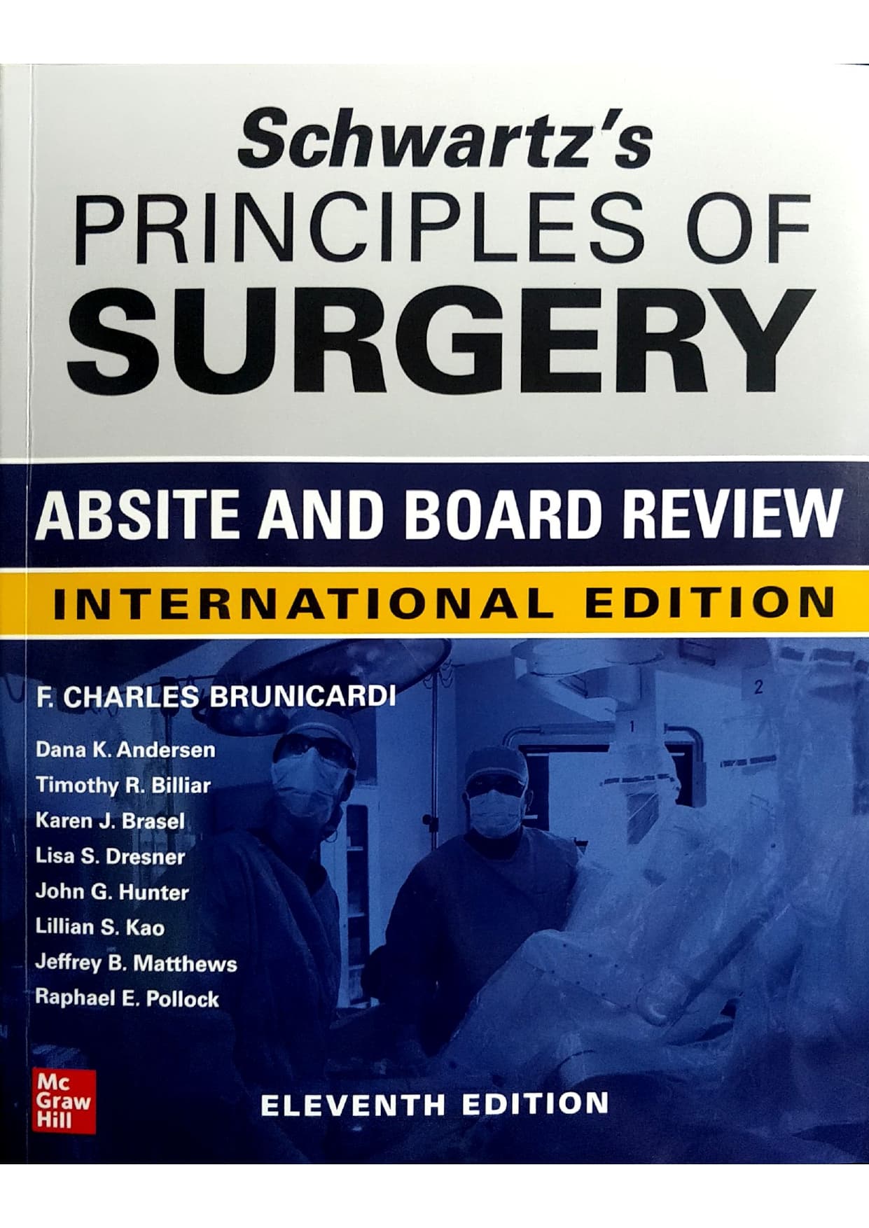 Schwartz`s Principles of Surgery Absite and Board Review  11th/2023