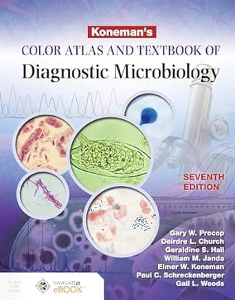 Koneman's Color Atlas and Textbook of Diagnostic Microbiology 7th/2017