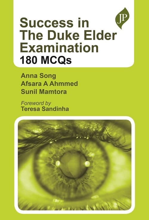 Success in The Duke Elder Examination  180 MCQs  1st/2022