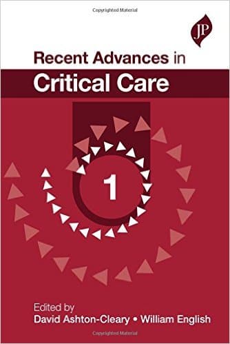 Recent Advances in Critical Care - 1 1st/2017
