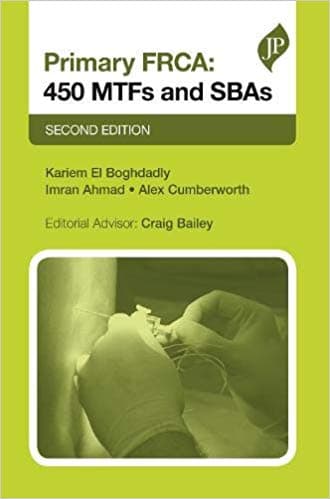 Primary FRCA: 450 MTFs and SBAs 2nd/2020