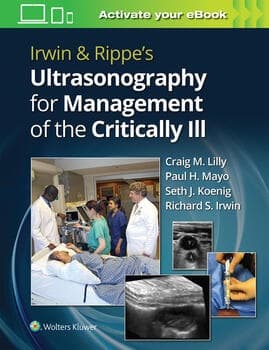 Irwin Rippes Ultrasonography for Management of the Critically Ill 1st/2020