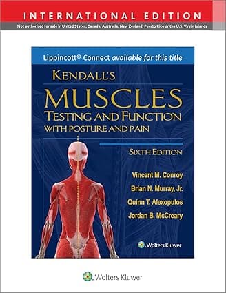 Kendalls Muscles Testing and Function with Posture and Pain 6th IE/2023