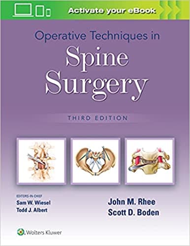 Operative Techniques in Spine Surgery 3rd/2022