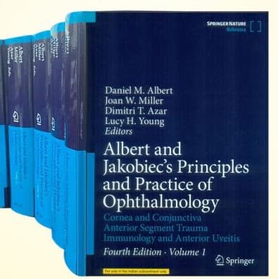 Albert and Jakobiecs Principles and Practice of Ophthalmology 4th/2022 (10 Vols Set)