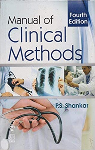 Manual Of Clinical Methods 4th /2017 (Reprint 2020)