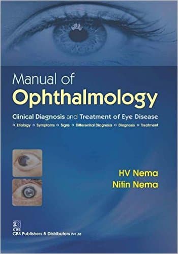 Manual of Ophthalmology 1st/2016