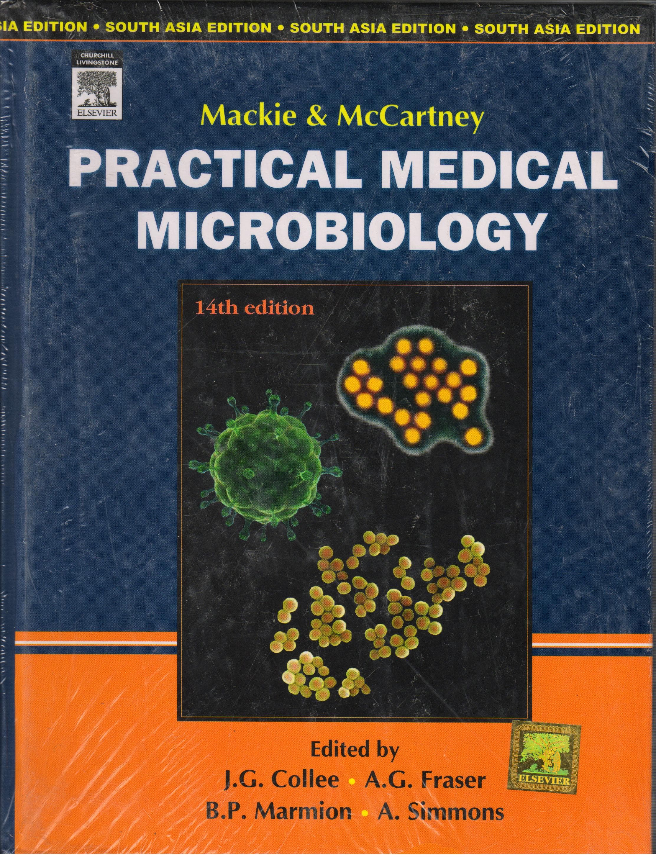 Mackie and Mccartney Practical Medical Microbiology 14th/1996 (Reprint 2023)