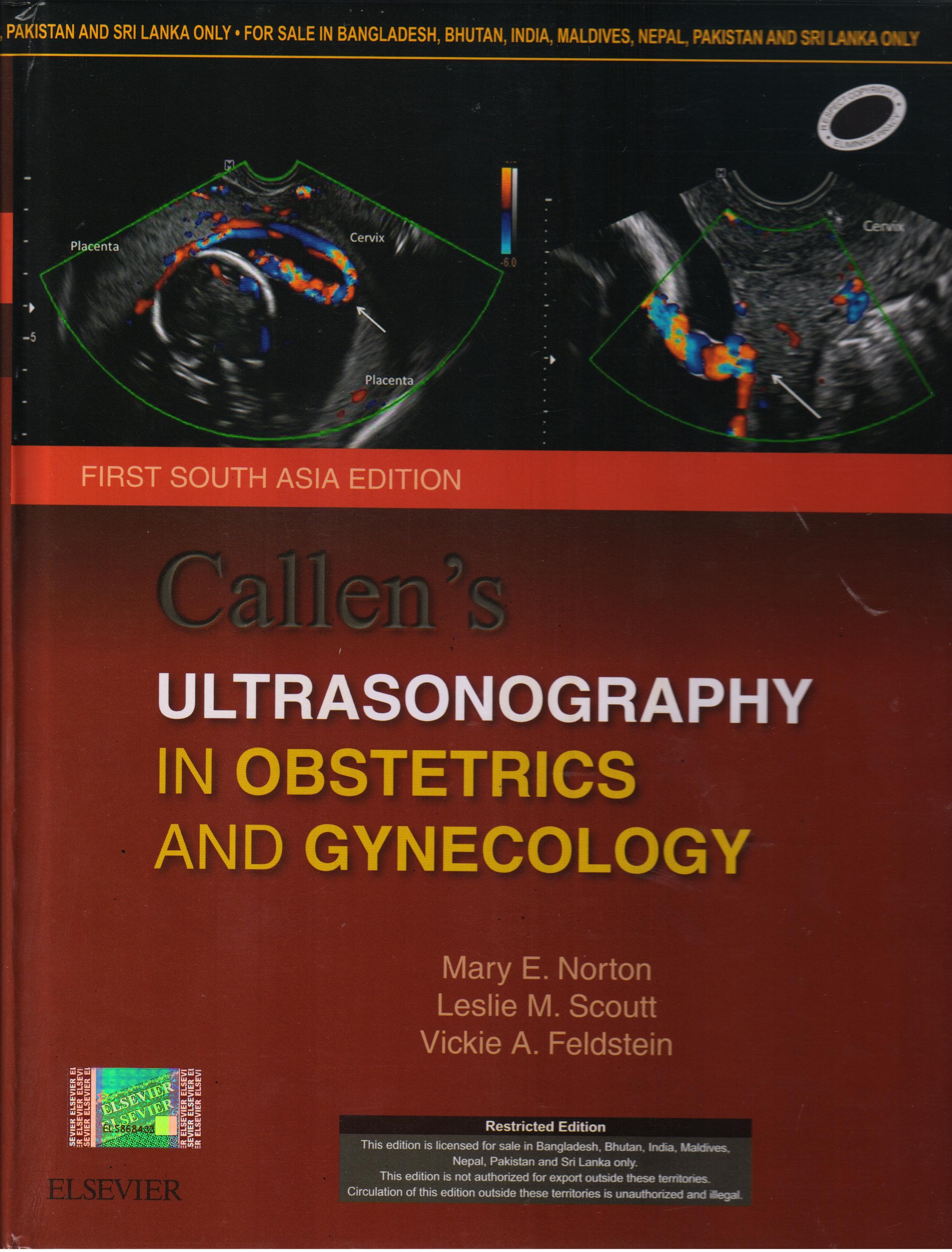 Callens Ultrasonography In Obstetrics and Gynecology 1st SAE/2017