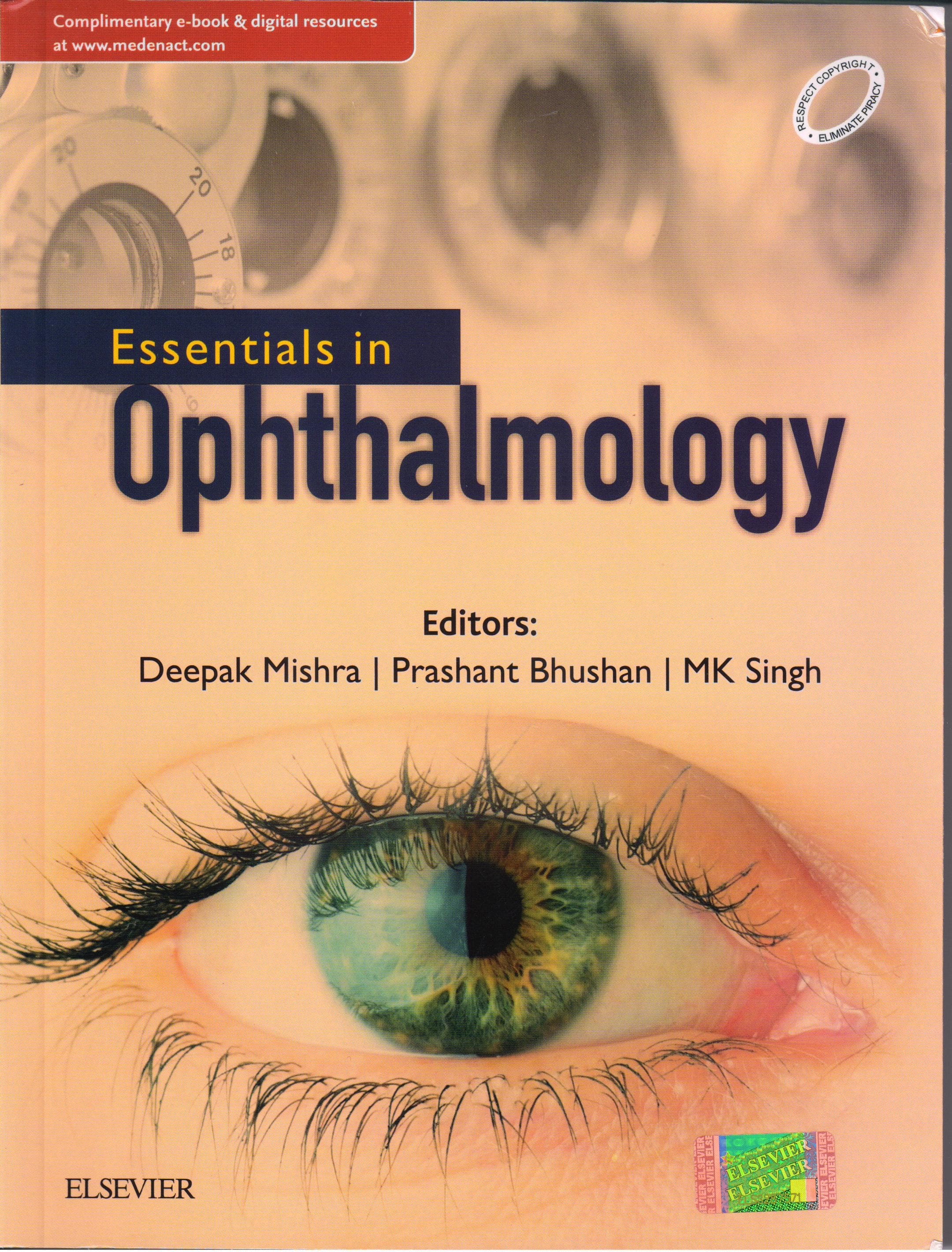 Essentials in Ophthalmology 1st/2019