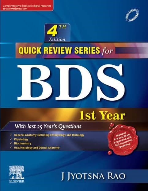 Quick Review Series for BDS 1st Year 4th/2020
