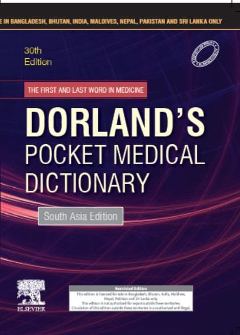 Dorland's Pocket Medical Dictionary 30th SAE/2019