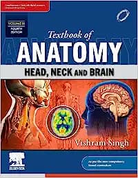 Textbook of Anatomy Head, Neck and Brain 4th/2023 (Vol 3)