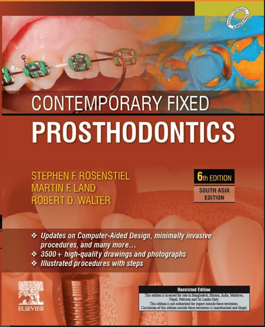 Contemporary Fixed Prosthodontics 6th SAE/2023