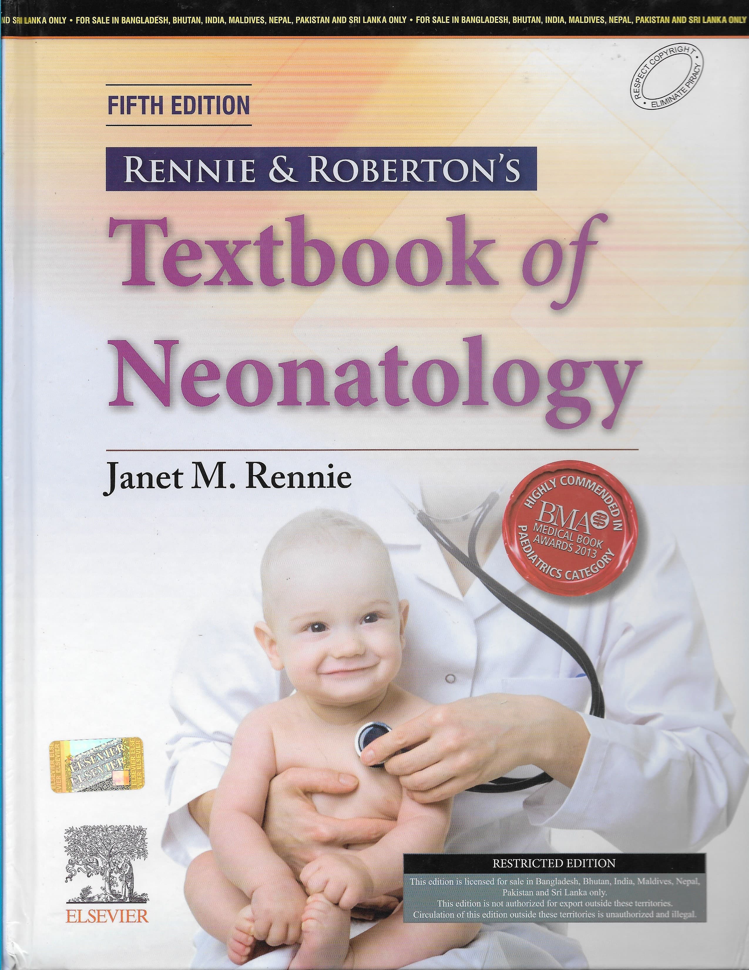 Rennie and Roberton's Textbook of Neonatology 5th/2012 (Reprint  2022)