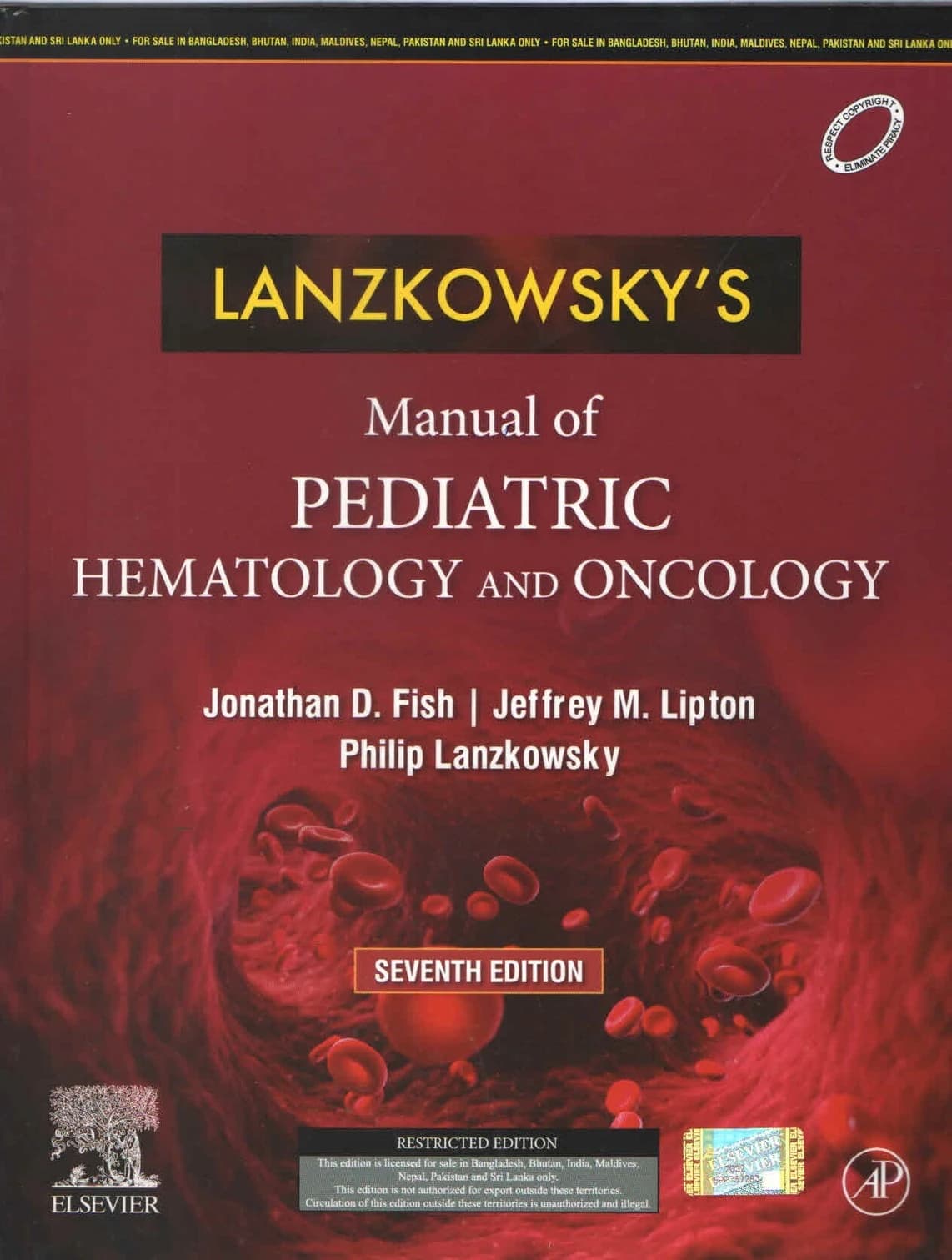 Lanzkowsky's Manual of Pediatric Hematology and Oncology 7th SAE/2025