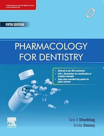 Pharmacology for Dentistry 5th/2025
