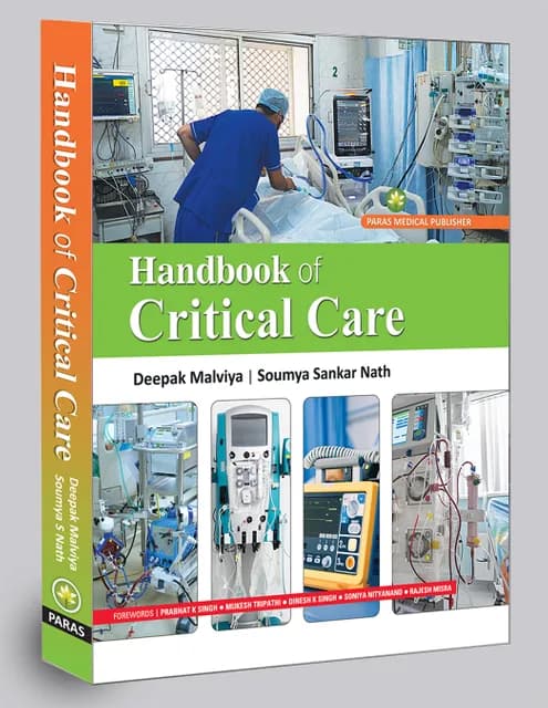 Handbook of Critical Care 1st/2022