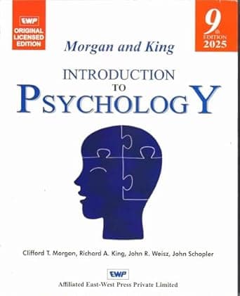 Morgan and King Introduction to Psychology 9th/2025