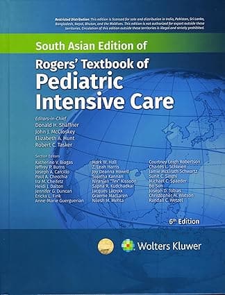 Rogers Textbook of Pediatric Intensive Care 6th SAE/2024