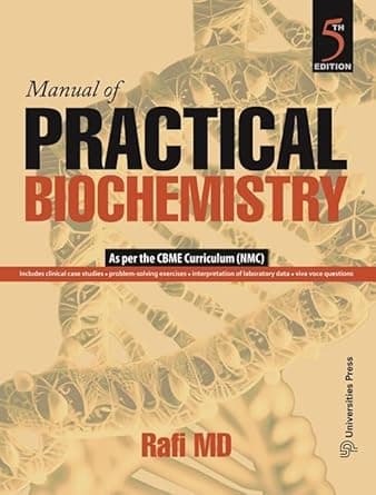 Manual of Practical Biochemistry 5th/2025