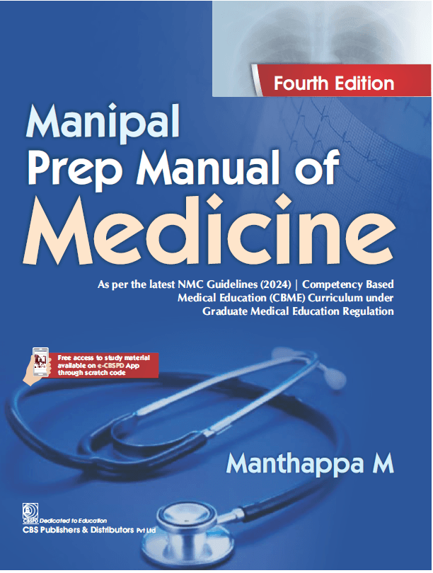 Manipal Prep Manual of Medicine 4th/2026