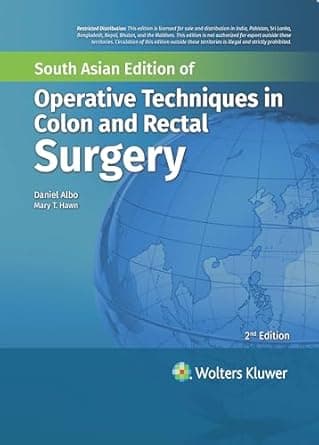 Operative Techniques in Colon and Rectal Surgery 2nd SAE/2024