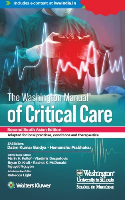 Washington Manual of Critical Care 2nd SAE/2025