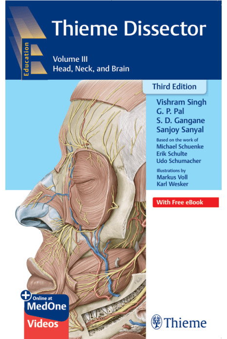 Thieme Dissector Head, Neck and Brain 3rd/2026 (Vol 3)
