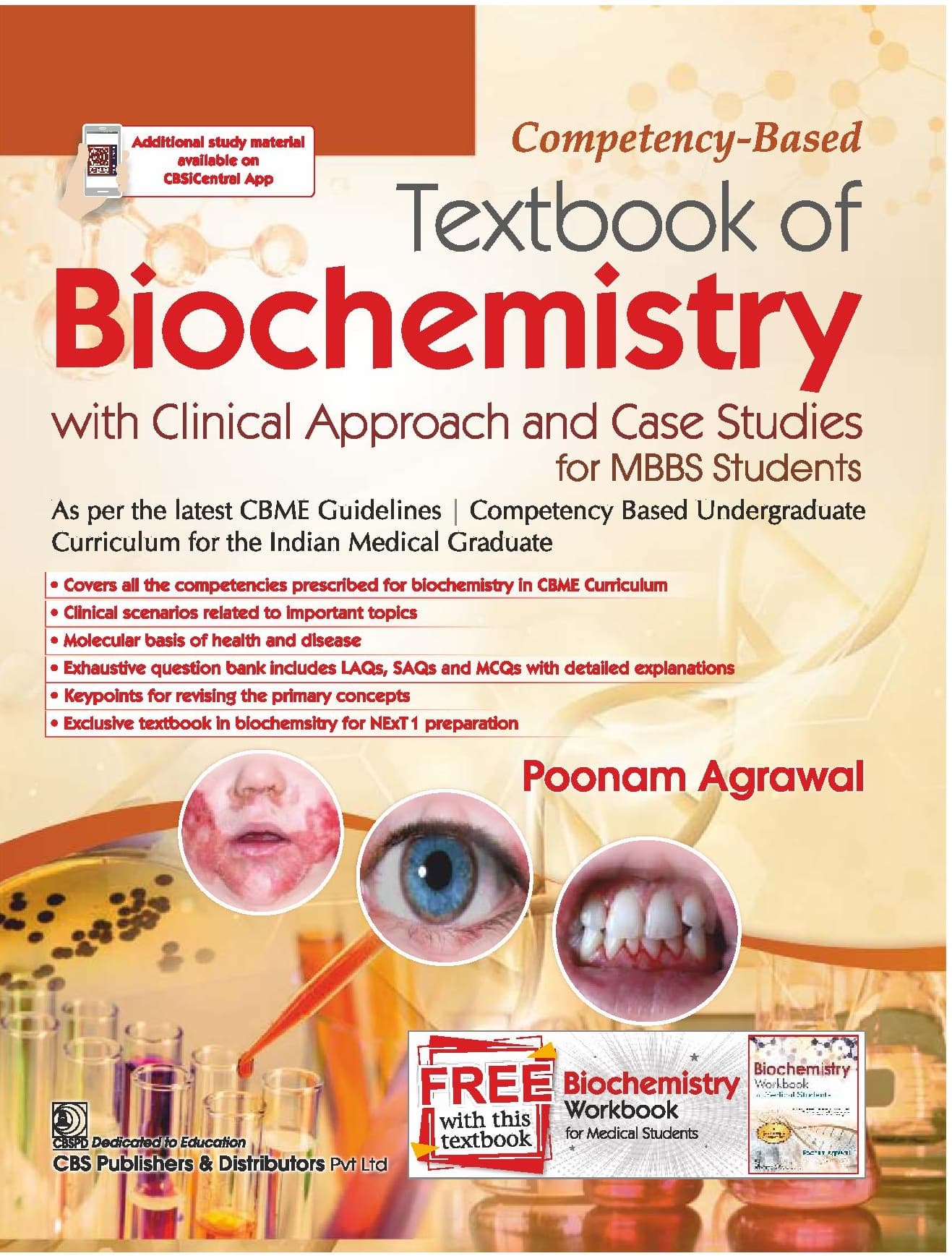 Competency Based Textbook of Biochemistry with Clinical Approach and Case Studies for MBBS Students 1st/2025